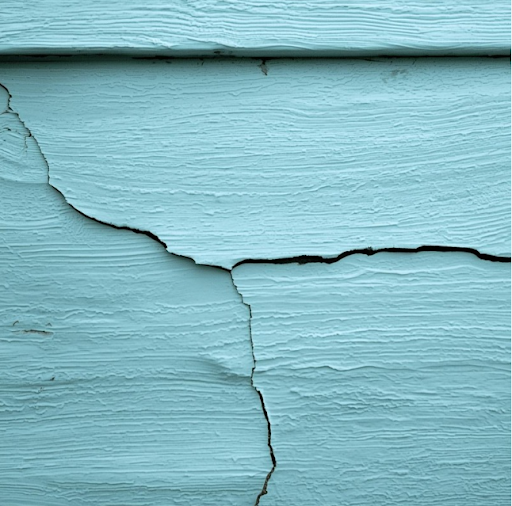 paint cracks on wall