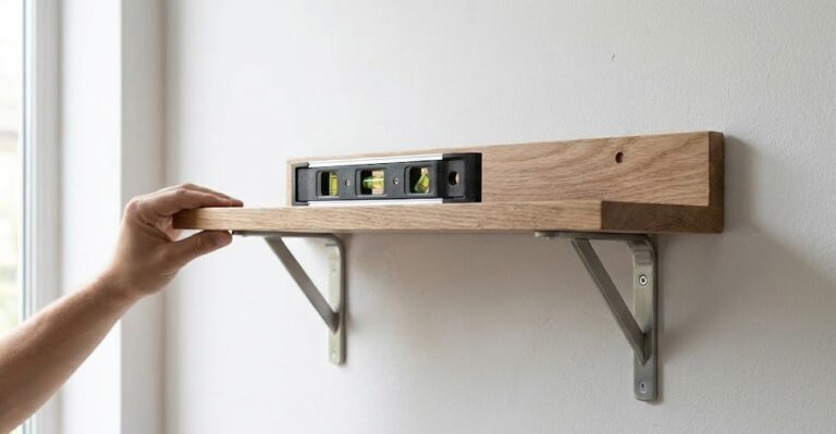 How to Mount Shelves and Mirrors Without Them Falling Down